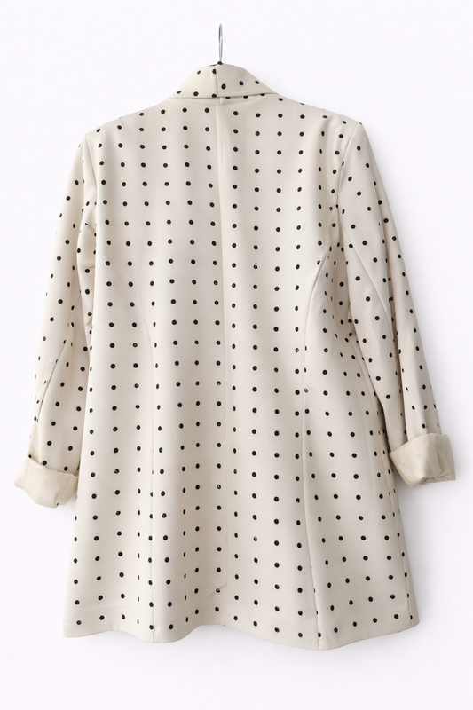 Blazer mit Polka Dots – Eleganter Look
