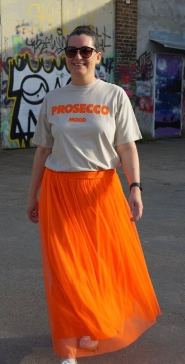 Tüllrock orange