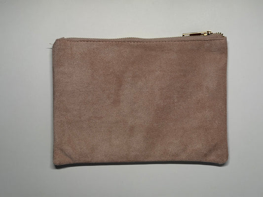 Kosmetiktasche „SMILE“ – Elegante Make-up Tasche mit weicher Velours-Optik – Stylischer Kulturbeutel Damen (Kopie)