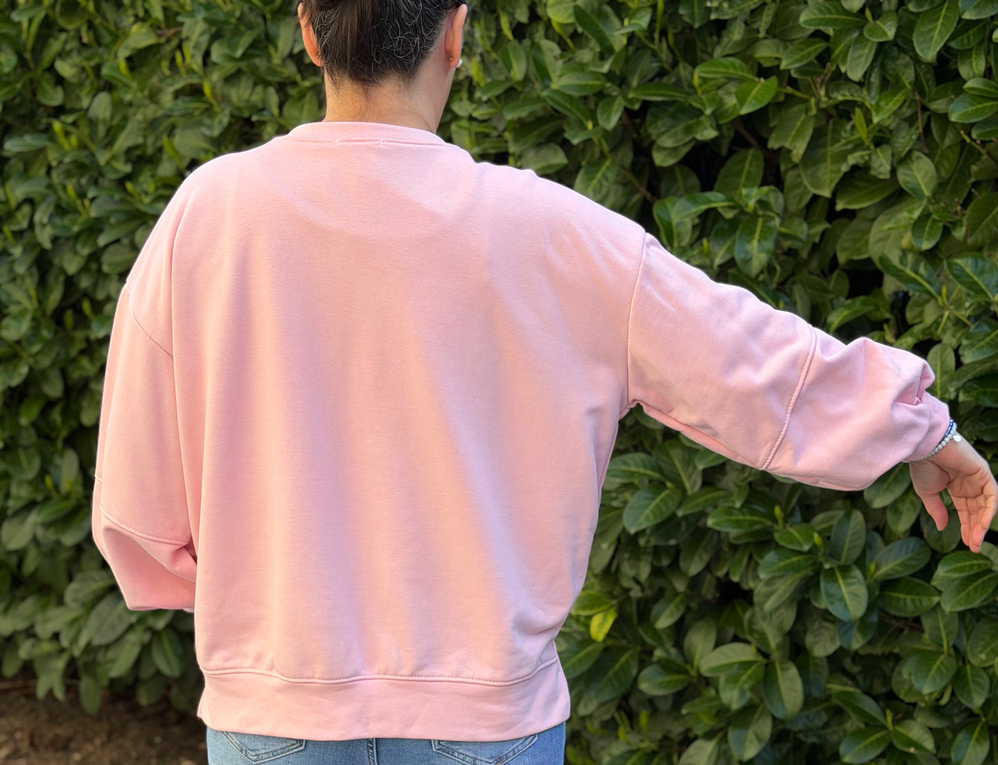 Sweatshirt „Matcha Club“ – Stylischer Oversize Pullover Damen – Trend Longsleeve mit Statement