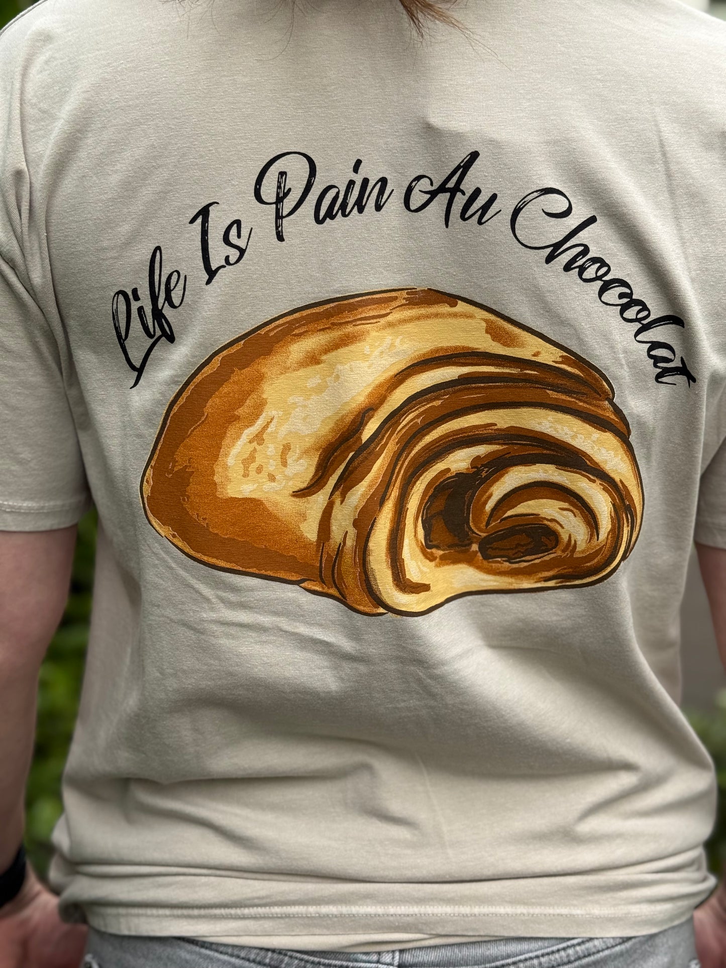 T-Shirt Schokobrötchen beige