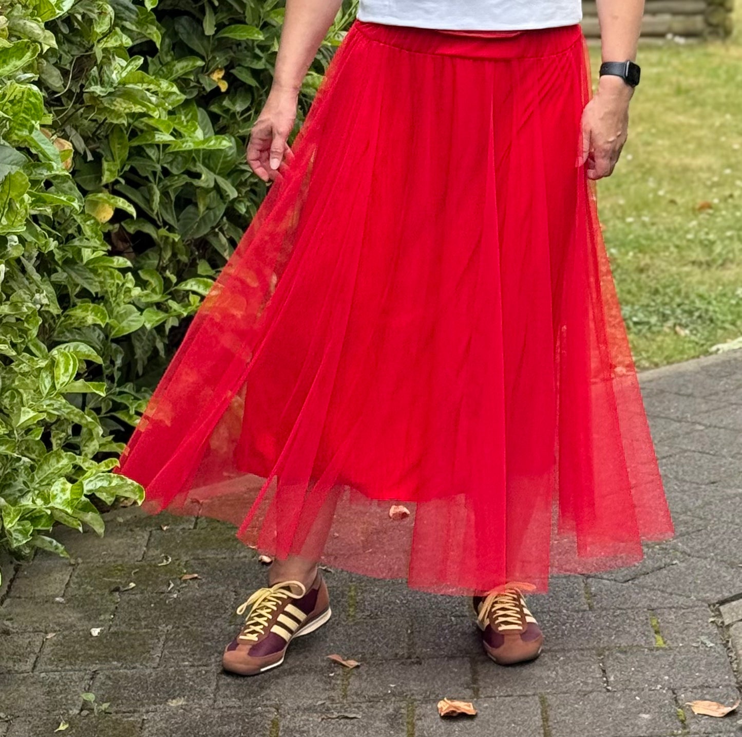 Tüllrock rot