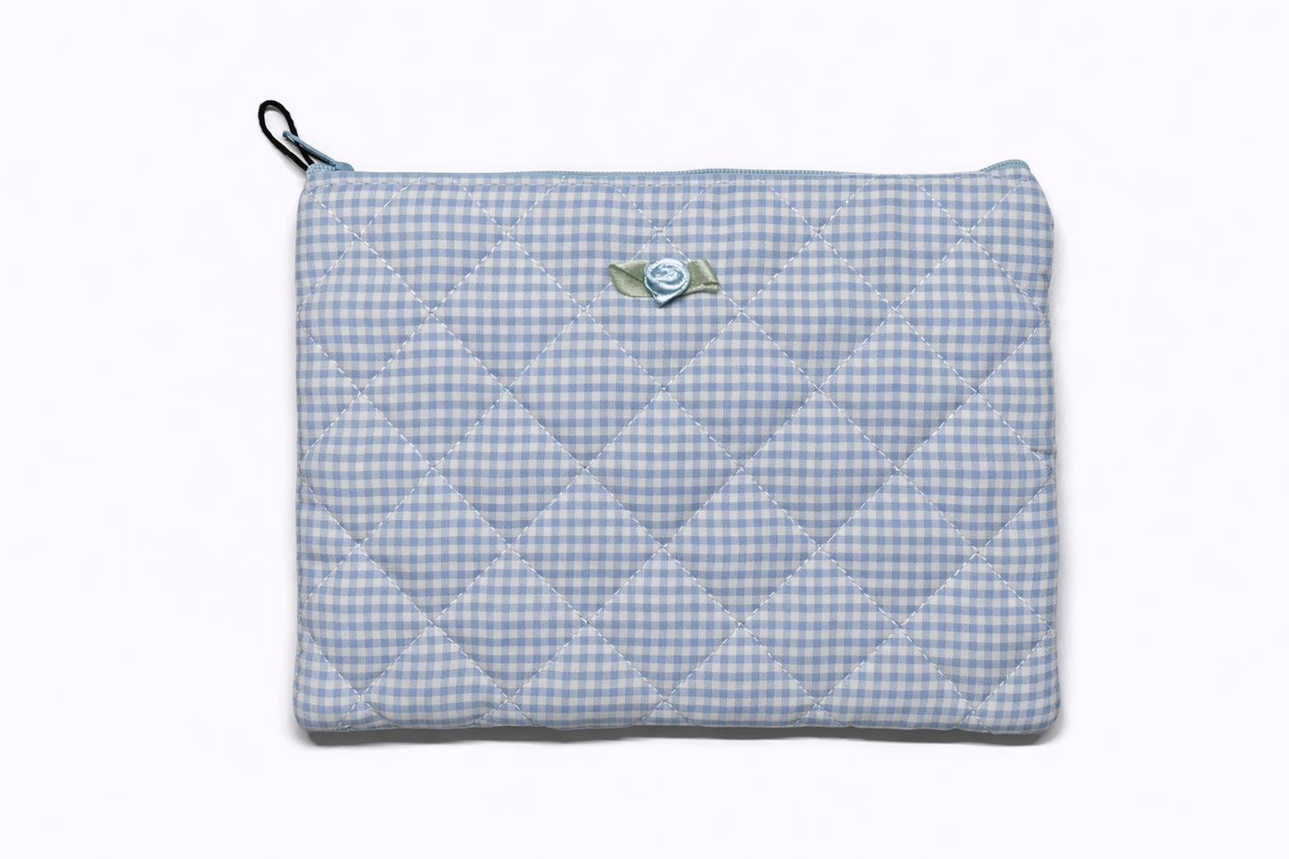 Kosmetiktasche gesteppt – Weiche Make-up Tasche aus Stoff – Stylischer Kulturbeutel Damen