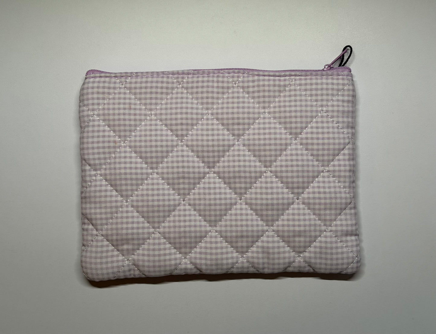 Kosmetiktasche gesteppt – Weiche Make-up Tasche aus Stoff – Stylischer Kulturbeutel Damen