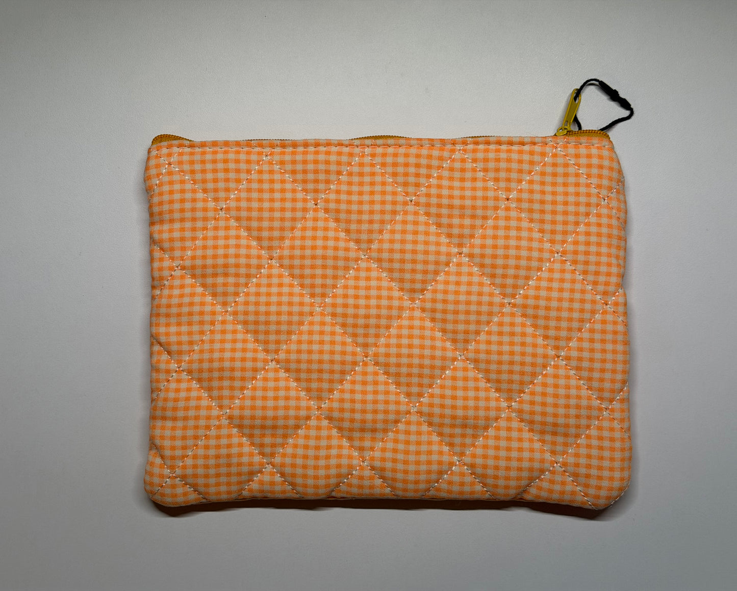 Kosmetiktasche gesteppt – Weiche Make-up Tasche aus Stoff – Stylischer Kulturbeutel Damen