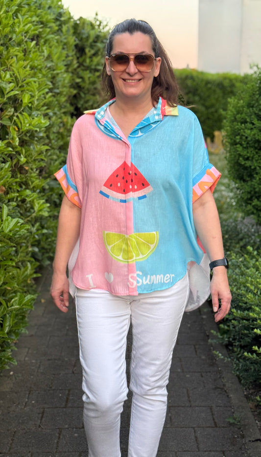 Bluse Melone