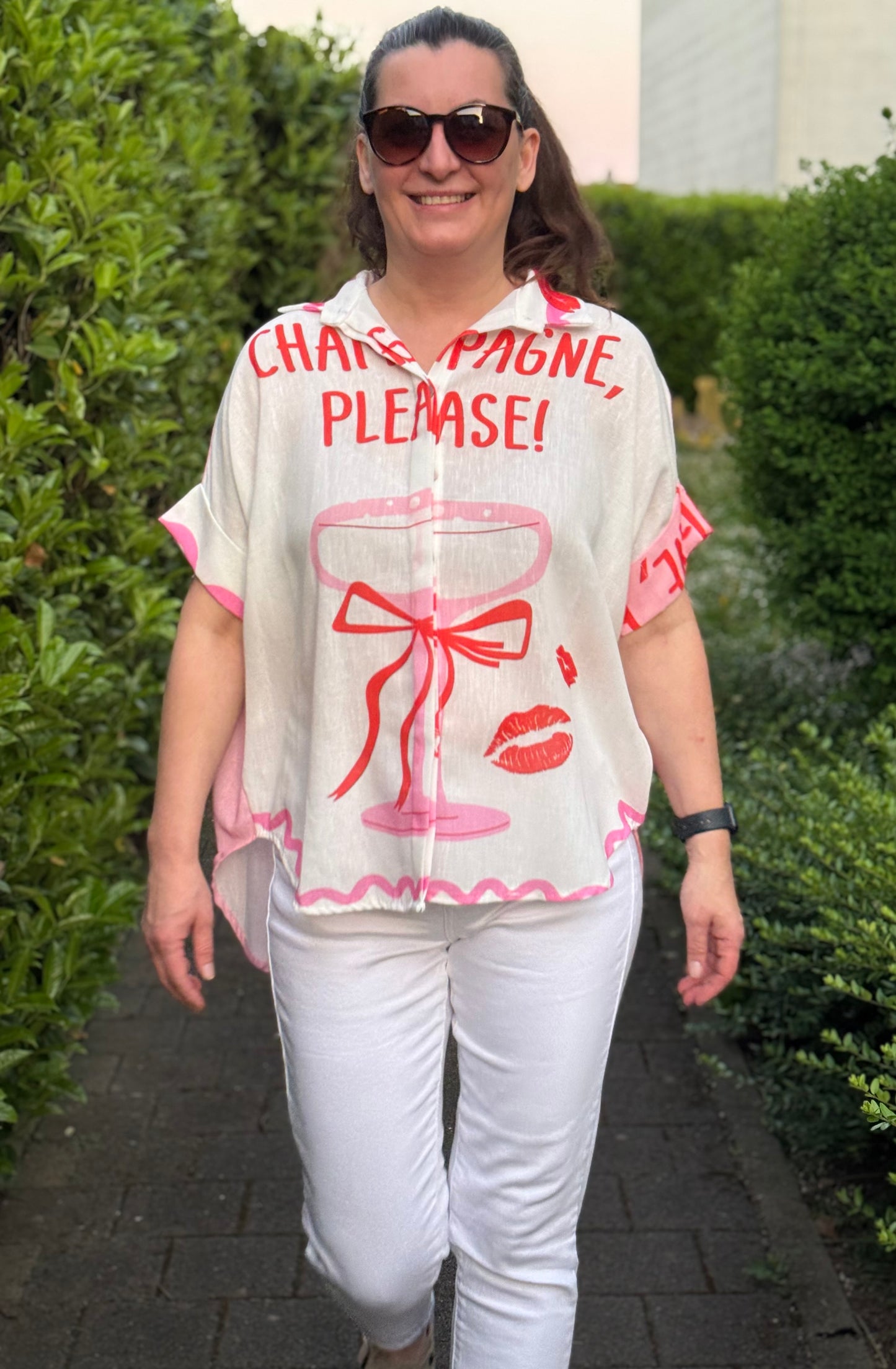 Bluse Champagne, please