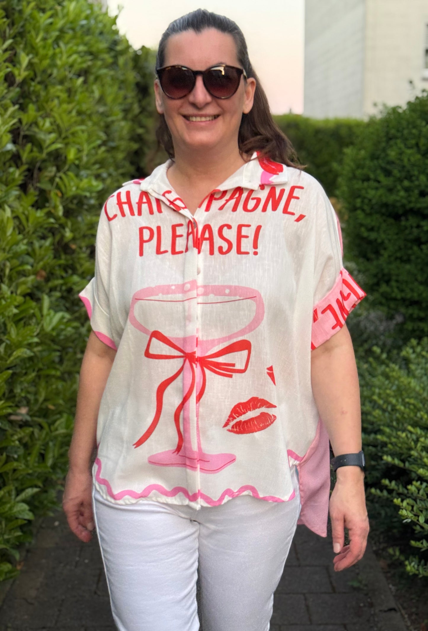 Bluse Champagne, please