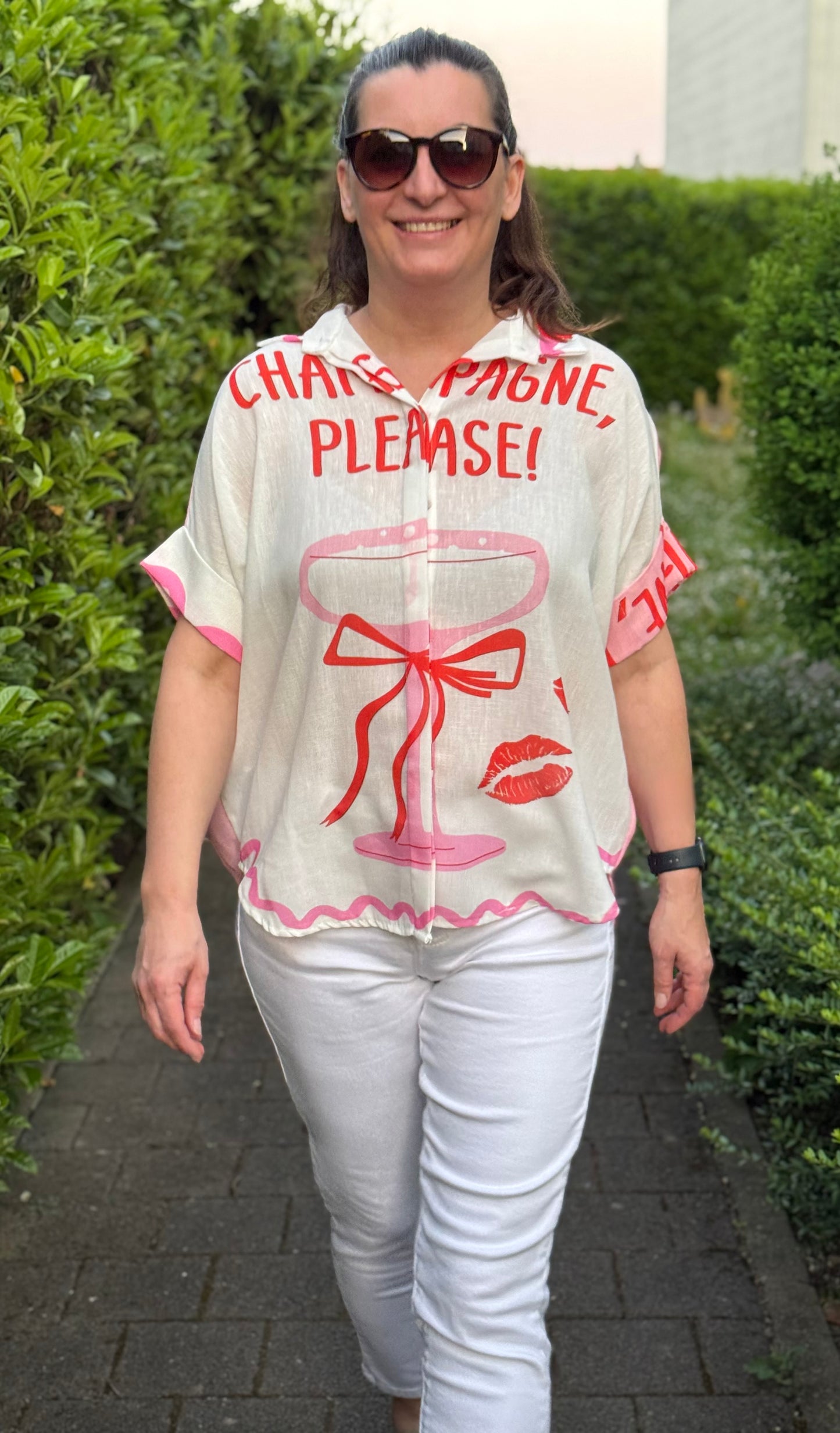 Bluse Champagne, please