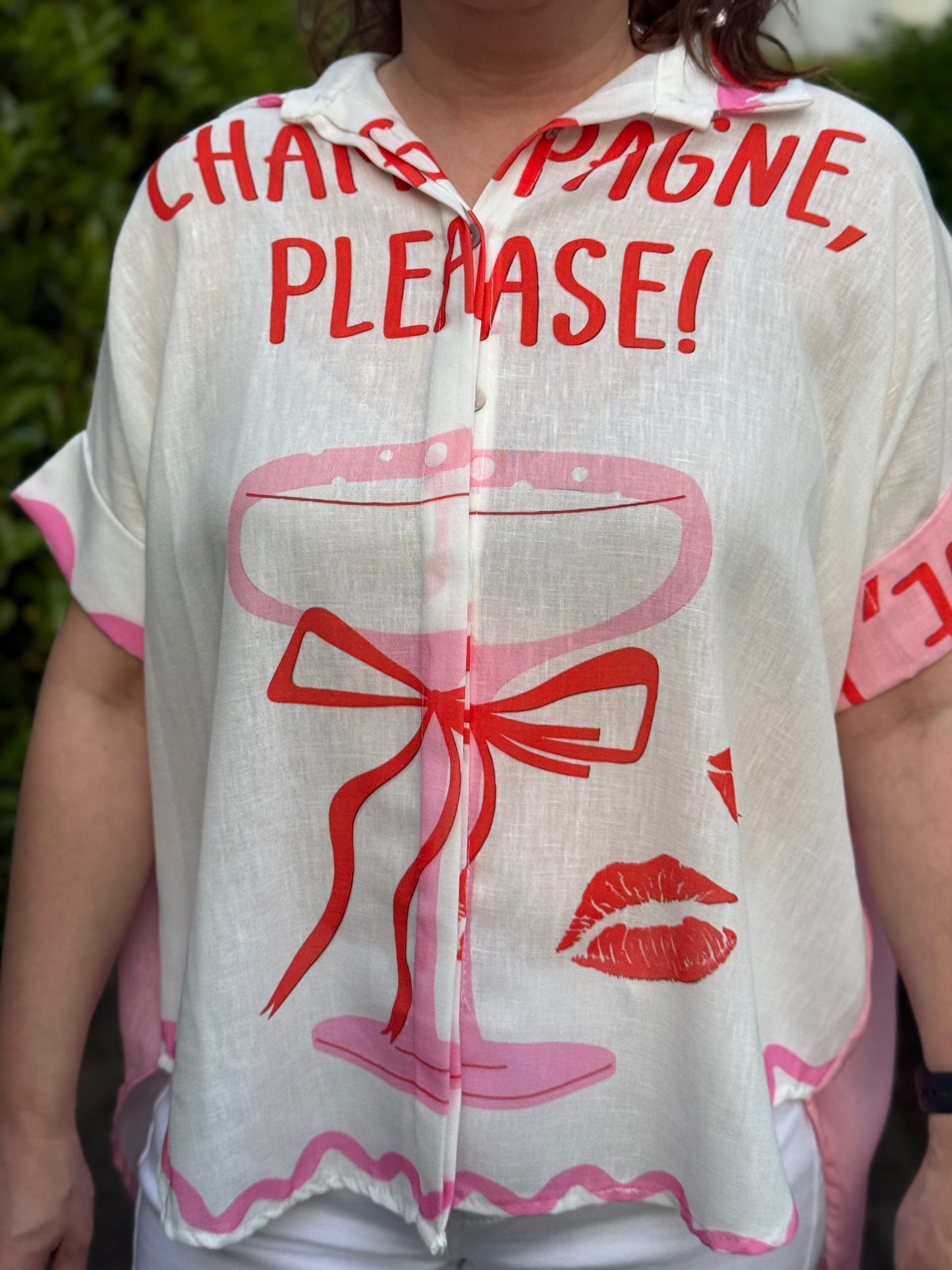 Bluse Champagne, please