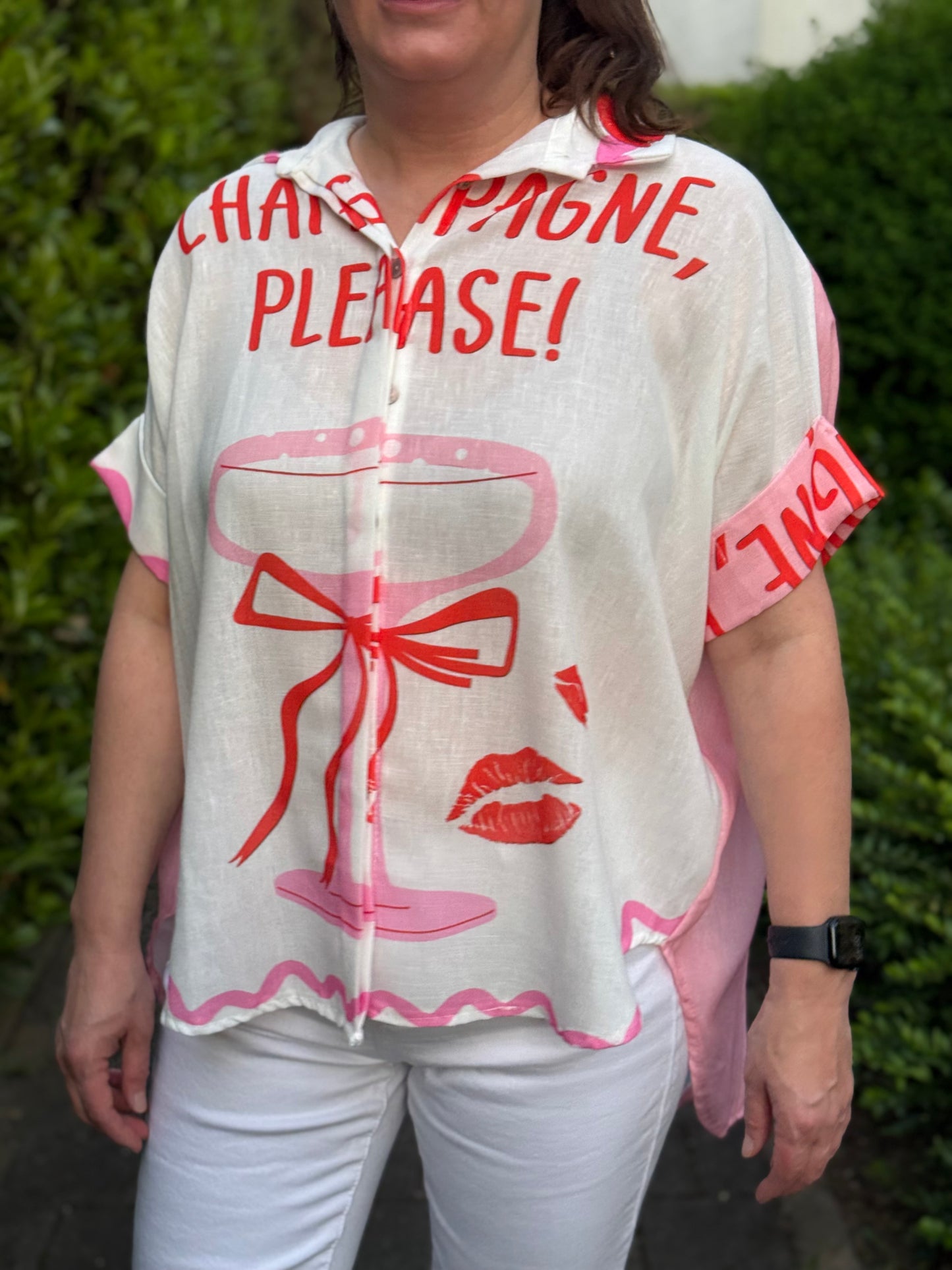 Bluse Champagne, please