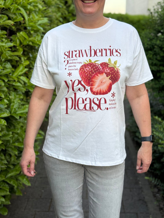 T-Shirt Erdbeere