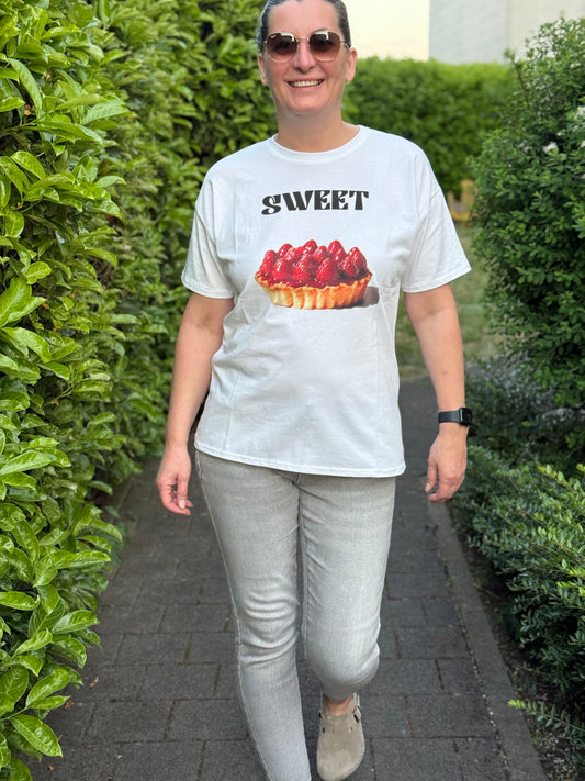 T-Shirt Erdbeerkuchen