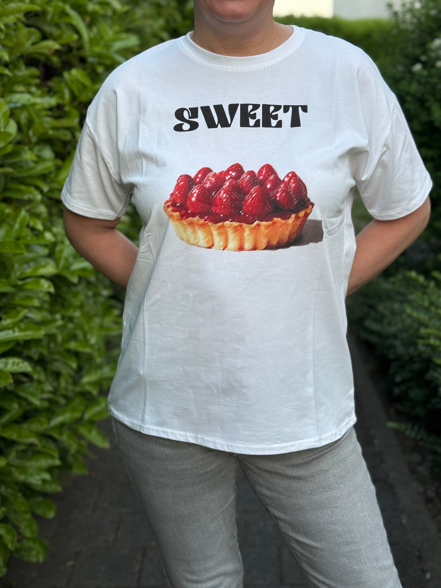 T-Shirt Erdbeerkuchen