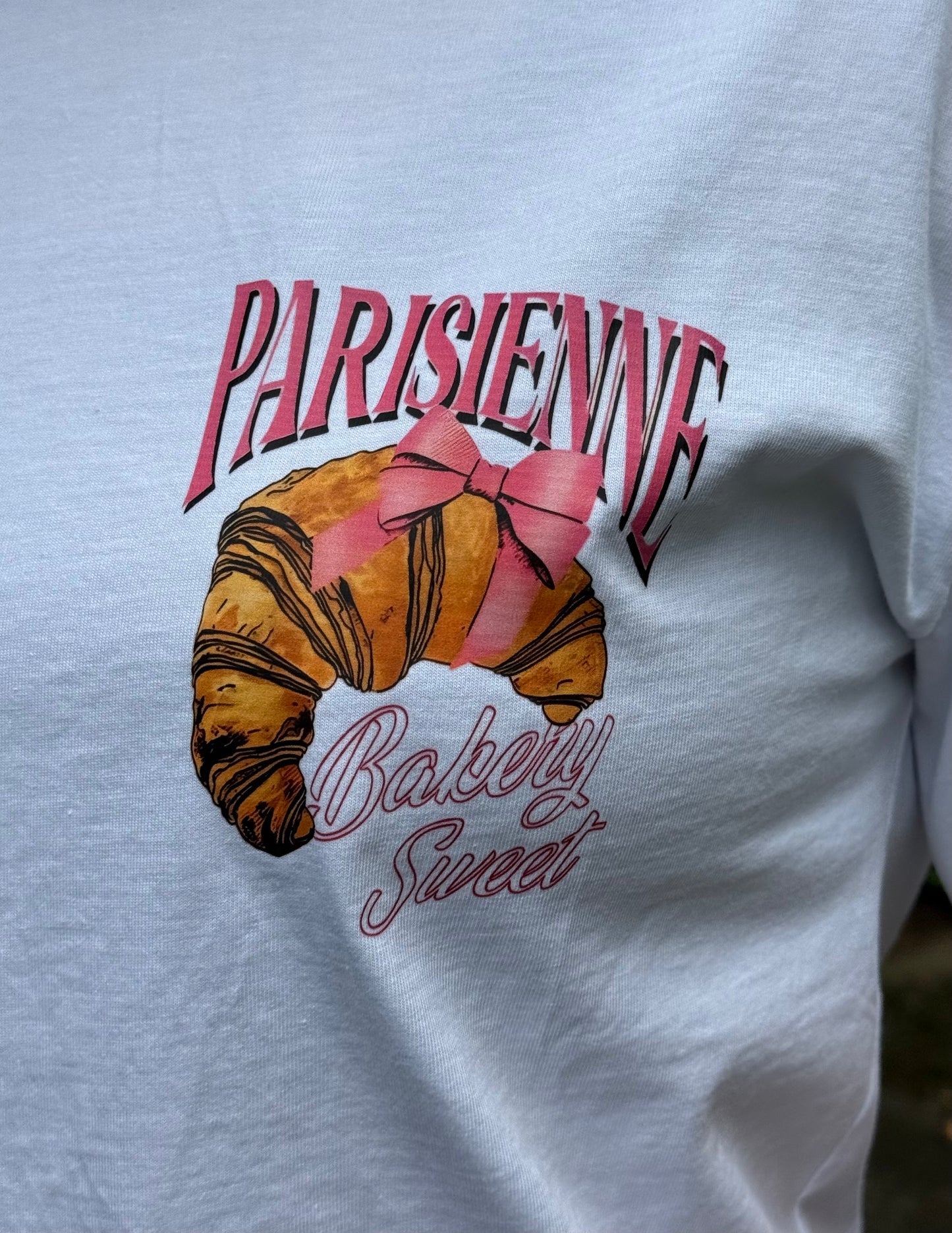 T-Shirt Parisienne weiß