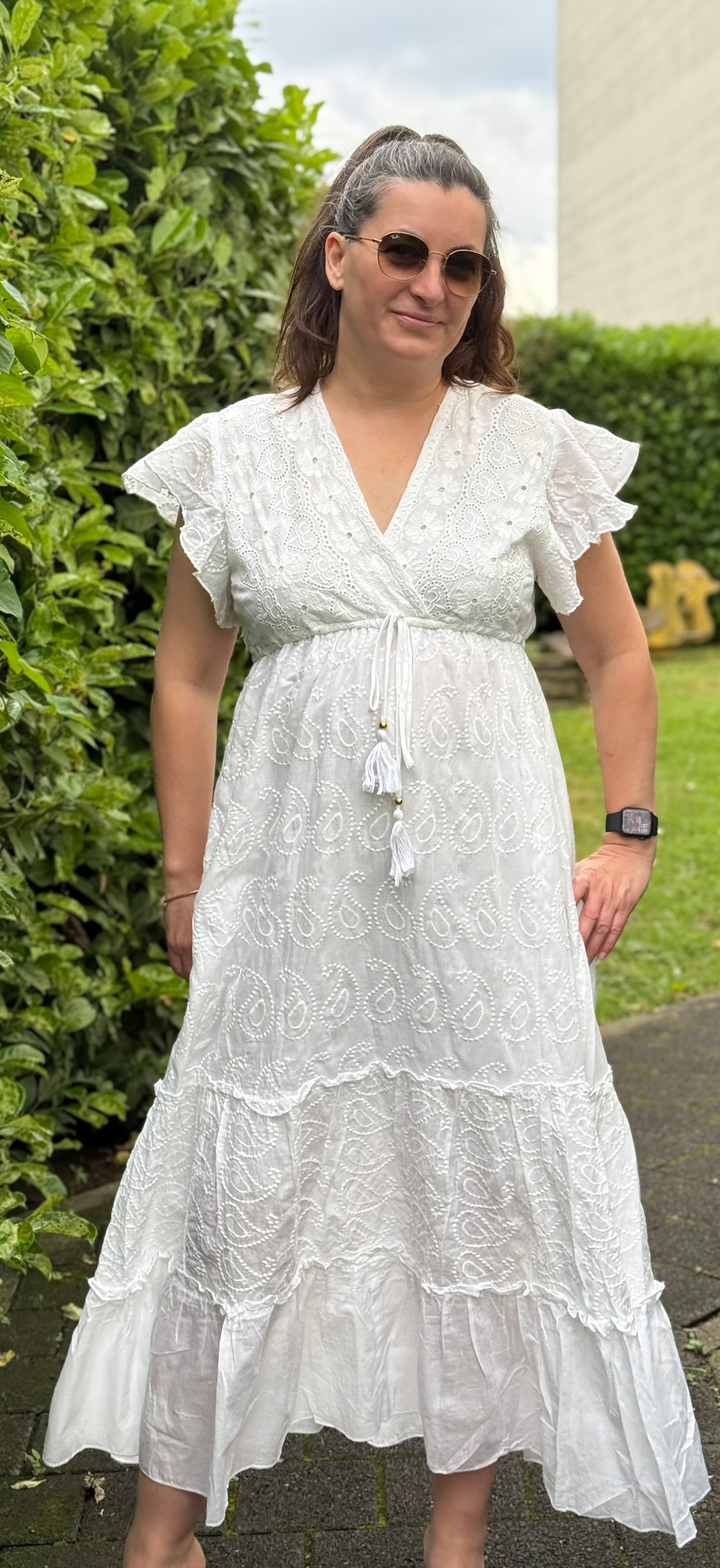 Boho-Kleid "weißer Sommertraum"